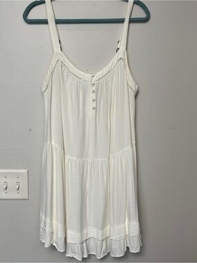 wild fable White Tiered Mini Dress